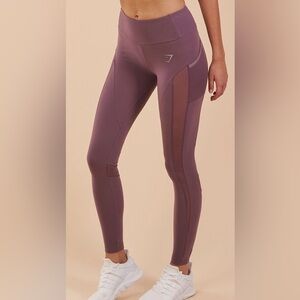 Gymshark dark purple leggings